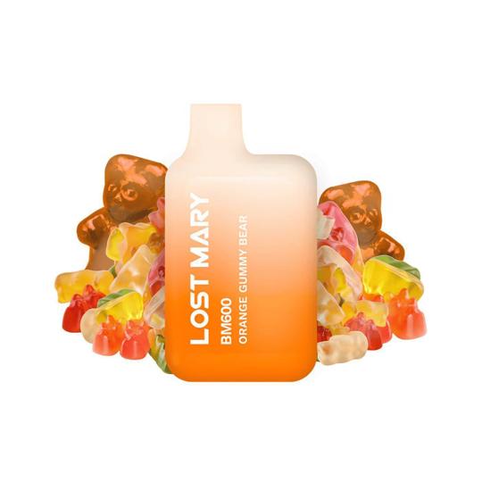 Vaper desechable ELFBAR Lost Mary Orange Gummy Bear 20MG LIQUIDACIÓN