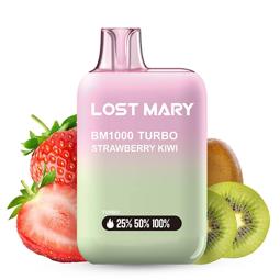 Vaper Lost Mary BM1000 TURBO Strawberry Kiwi 20mg