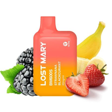 Vaper Lost Mary BM600S Strawnana Blackcurrant 20MG
