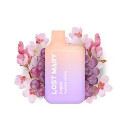 Vaper desechable ELFBAR Lost Mary Sakura Grape 20MG LIQUIDACIÓN