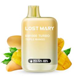 Vaper Lost Mary BM1000 TURBO Triple Mango 20mg