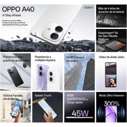 Oppo A40 4GB / 128GB negro
