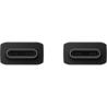 Samsung EP-DA705BBE cable USB-C a USB-C 1 Metro, 60W, original bulk negro