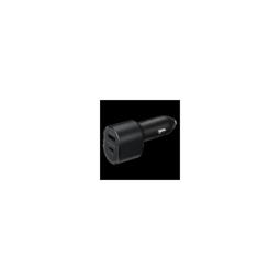 Cargador de coche dual 60W Samsung EP-L5300 original + cable USB-C/USB-C negro