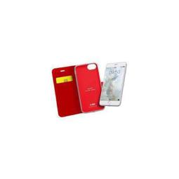 Funda de piel iPhone SE (2020) / 8 / 7 / 6s / 6 SBS libro función atril rojo