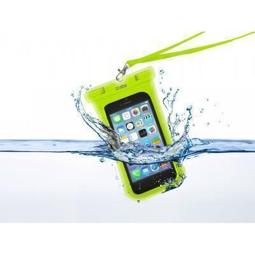Funda impermeable universal para smartphones hasta 5,5" verde