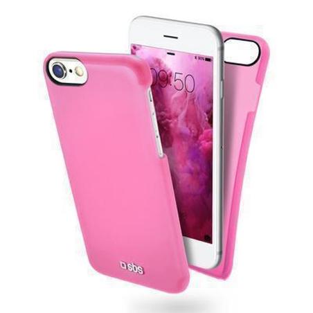 Funda de silicona iPhone SE (2020) / 8 / 7 / 6s / 6 SBS ColorFeel rosa