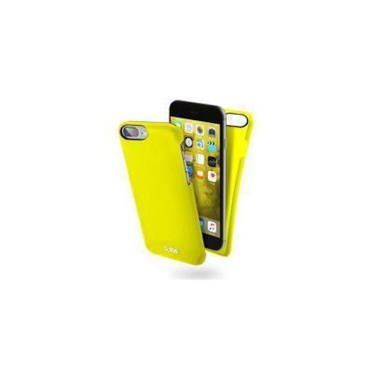 Funda de silicona iPhone 8 Plus / 7 Plus SBS ColorFeel amarillo