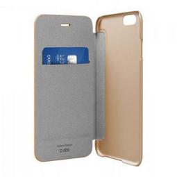 Funda de piel libro SBS BookYoung para iPhone 6s / 6 dorado