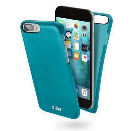 Funda de silicona iPhone 8 Plus / 7 Plus SBS ColorFeel azul