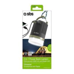 Batería externa universal SBS 8.800mAh con linterna