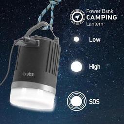 Batería externa universal SBS 8.800mAh con linterna