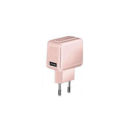 Cargador de red SBS Gold Collection USB 1.000mAh rosa