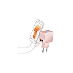 Cargador de red SBS Gold Collection USB 1.000mAh rosa