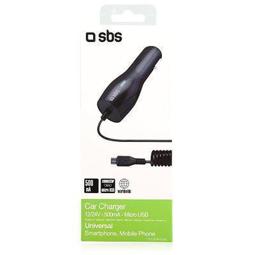Cargador de coche universal microUSB 500mAh SBS
