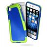 Funda silicona gel SBS para iPhone 6 / 6s azul-amarillo