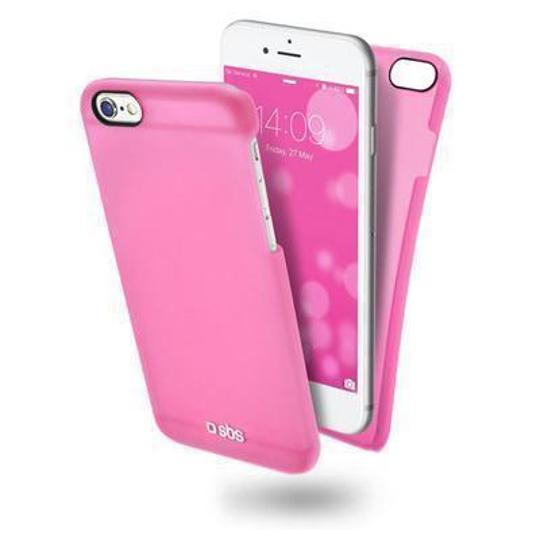 Funda de silicona iPhone 6s / 6 SBS ColorFeel rosa
