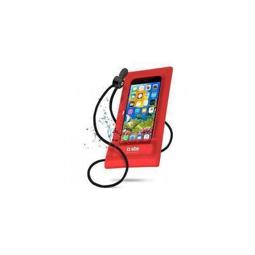 Funda impermeable universal para smartphones hasta 5,5" rojo