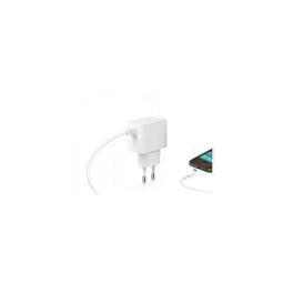 Cargador de red SBS iPhone con conector Lightning MFI blanco