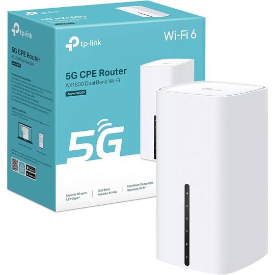 TP-Link Archer NX200 router 5G con Wi-Fi 6 AX1800 y puertos Gigabit