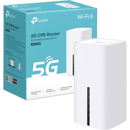 TP-Link Archer NX200 router 5G con Wi-Fi 6 AX1800 y puertos Gigabit