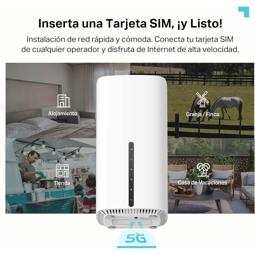 TP-Link Archer NX200 router 5G con Wi-Fi 6 AX1800 y puertos Gigabit