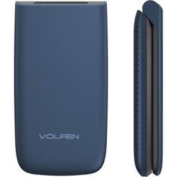 Volfen Astro Flip 4G - Teléfono Móvil con Tapa para Mayores azul