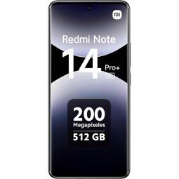 Xiaomi Redmi Note 14 Pro+ 5G 12GB / 512GB negro
