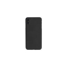 Funda silicon gel Premium iPhone X / XS slim negra mate negro