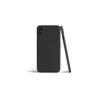 Funda silicon gel Premium iPhone X / XS slim negra mate negro