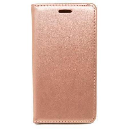 Funda de piel libro Premium iPhone SE (2020) /  iPhone 8 / 7 rosa claro