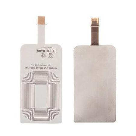 Adaptador iPhone 5/6/6 Plus/7/7 Plus para base inalámbrica QI