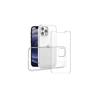 Protector cristal templado + Carcasa Hidrida iPhone 12 / 12 Pro transparente