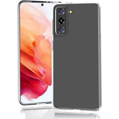Funda silicona gel Samsung Galaxy S21 transparente