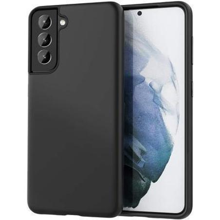 Funda silicona gel Samsung Galaxy S21+ negro