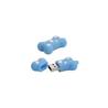 Pendrive USB 8GB forma hueso azul