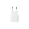 Samsung cargador de red original USB-C GAN carga rápida PD 25W (EP-T2510NWE) blanco