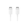 Cable USB-C a USB-C Samsung EP-DG977BWE original bulk blanco