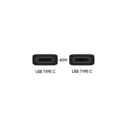 Cable USB-C a USB-C Samsung EP-DG977BBE original bulk negro