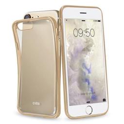 Funda silicona extraslim SBS Gold Collection para iPhone SE (2020) /  8 / 7 / 6s / 6 dorado